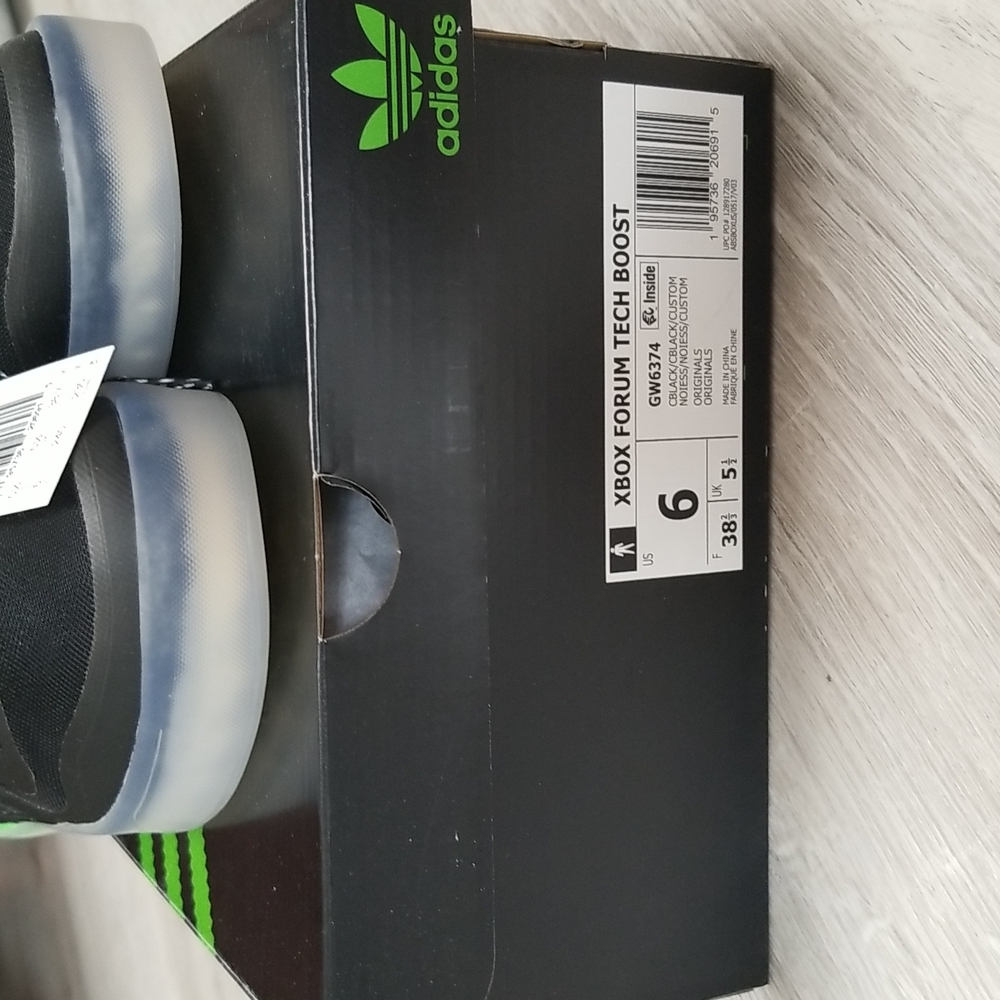 ADIDAS XBOX FORUM TECH BOOST X CORE BLACK & CUSTOMIZED - Picture 7 of 9